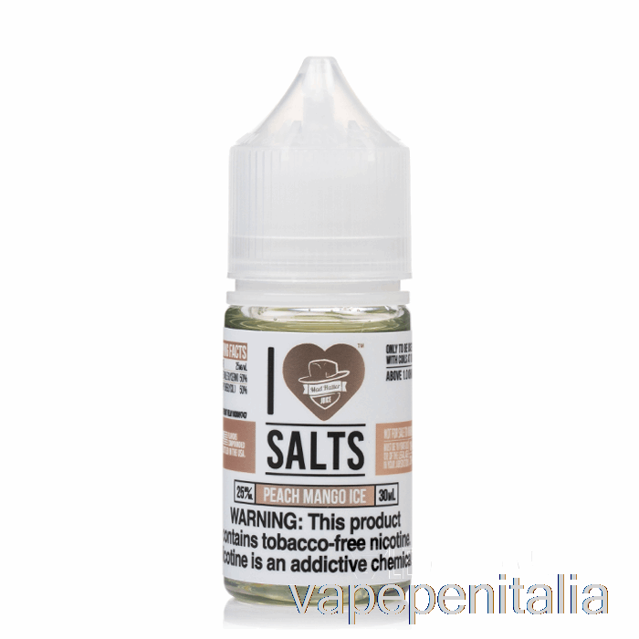 Penna Vape Pesca Mango Ice - Amo I Sali - 30ml 25mg